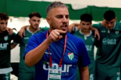 Bursaspor'un 3 puanı böyle geldi! Efsane konuşma...