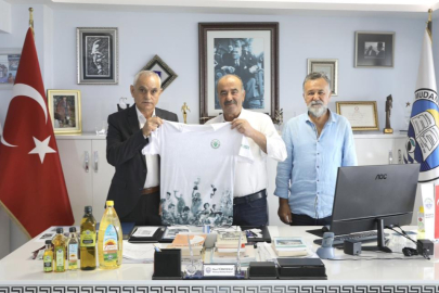 Recep Günay, Hayri Türkyılmaz’ı ziyaret etti