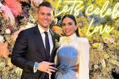 Milli Sporcu Anıl Tetik dünyaevine girdi