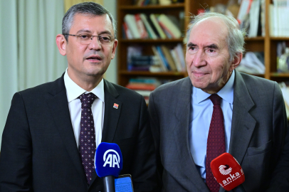 Altan Öymen ve Özgür Özel'den görüşme sonrası açıklama