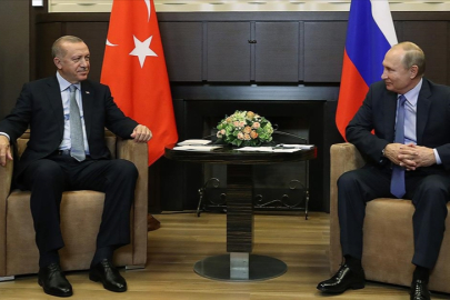 Cumhurbaşkanı Erdoğan, Rusya Devlet Başkanı Putin ile görüştü