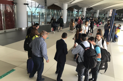 İstanbul Havalimanı'nda yoğunluk! İsrail vatandaşları bölgeyi terk ediyor