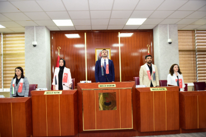 Kestel Belediyesi Meclisi'nde 'Filistin' bildirisi