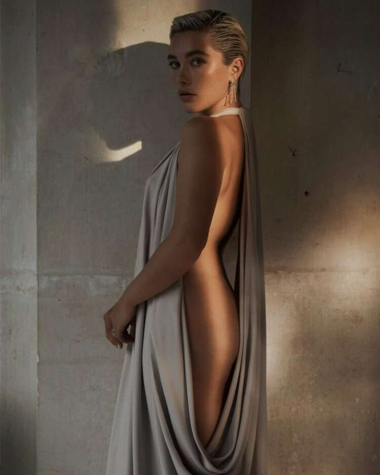 Florence Pugh, Vouge Australia için kamera karşısına geçti!-2