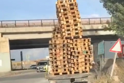 Trafiği tehlikeye sokan şahsa vatandaştan tepki!