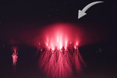 Türkiye'de ‘Kızıl Cin’ görüntülendi!