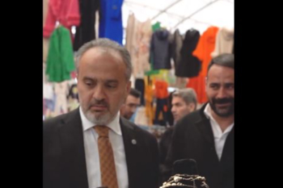 Başkan Aktaş'tan pazar ziyareti