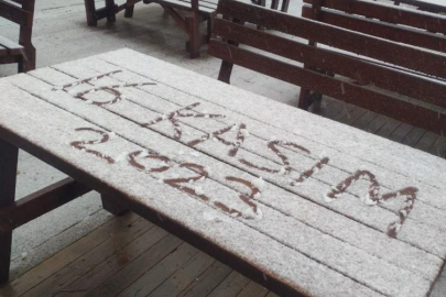 Yılın ilk karı Uludağ'a düştü