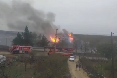 Okulda yangın paniği!