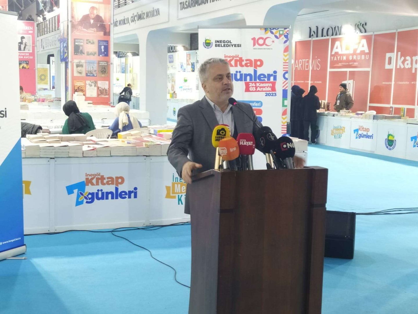 Bursa İnegöl 7. Kitap Günleri açılışı yaptı-Bursa Hayat Gazetesi-3