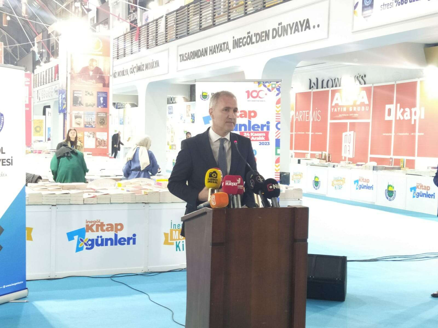 Bursa İnegöl 7. Kitap Günleri açılışı yaptı-Bursa Hayat Gazetesi-2