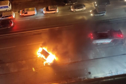 Bursa'da korku dolu anlar! Bir anda yanmaya başladı