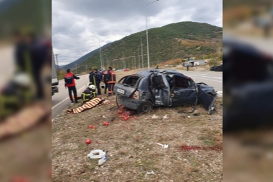 Kazada olay yerinde hayatını kaybetti