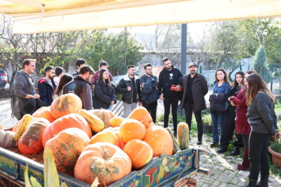 Nilüfer'de BUÜ öğrencilerine kompost eğitimi