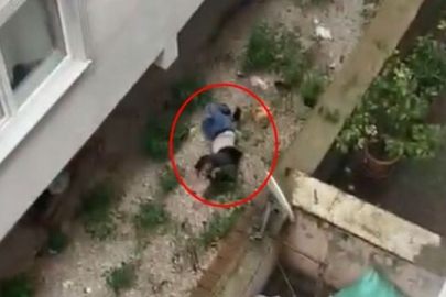 Bursa'da erkek arkadaşını ikinci kattan attı!