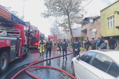 Binada korkutan yangın!