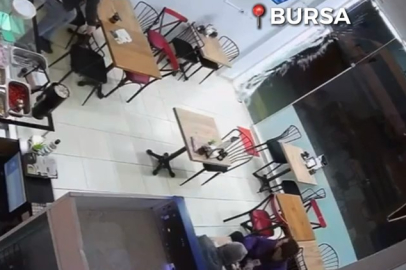 Bursa'da lodos kapıyı tuz buz etti!