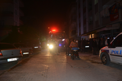 Öğrenci pansiyonunda korkutan yangın!