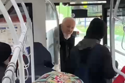 Bursa'da otobüs şoförü çılgına döndü