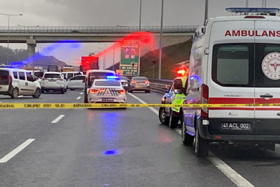 Kuzey Marmara Otoyolu'nda hareketli dakikalar: Tır şoförü rehin alındı!