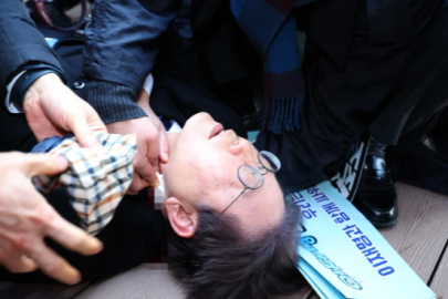 Güney Kore'de ana muhalefet lideri Lee Jae-myung'a saldırı!