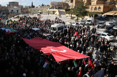 Teröre tepki, Gazze'ye destek yürüyüşü