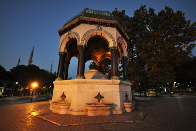 İstanbul Sultanahmet Meydanı'ndaki Alman Çeşmesi