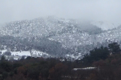 Kazdağları, beyaza büründü!