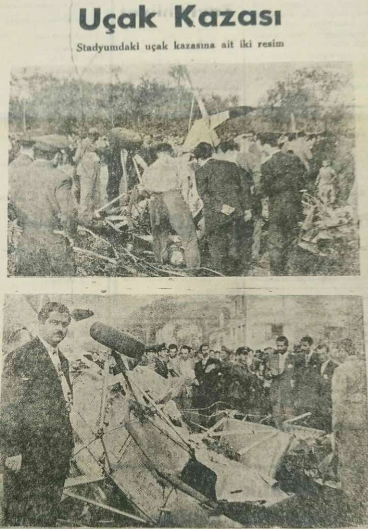 1957 F-84 Thunderjet Bursa Uçak Kazası-Bursa Hayat Gazetesi-2
