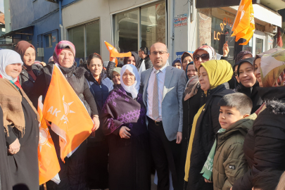 Orhaneli Belediye Başkan adayı Tayır'a coşkulu karşılama