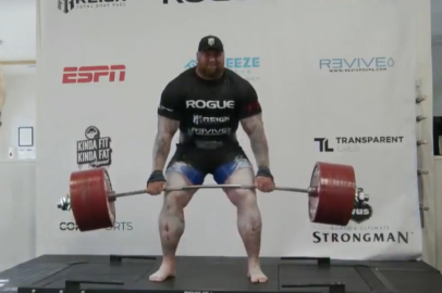 Game of Thrones'un 'Dağ'ı Hafthor Bjornsson, Deadlift'te dünya rekorunu kırdı
