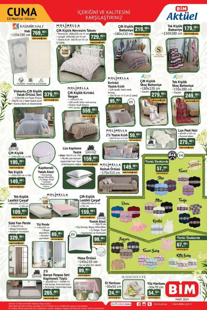 BİM Aktüel 15 Mart 2024: Elektronikten beyaz eşyaya, BİM'de bu hafta indirim şöleni!-Bursa Hayat Gazetesi-3