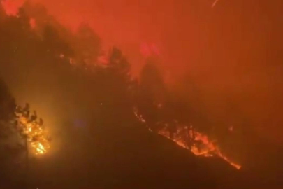 Çin'de alevler hala hüküm sürüyor