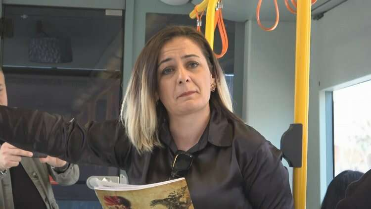 Bursa metrosunda 'Çanakkale Ruhu'  -Bursa Hayat Gazetesi -3