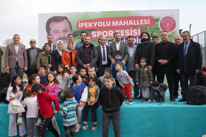 Gürsu İpek Yolu Mahallesi’ne modern spor tesisi!