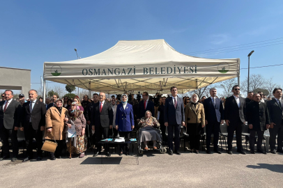 Bakan Göktaş Bursa'da açılışa katıldı!