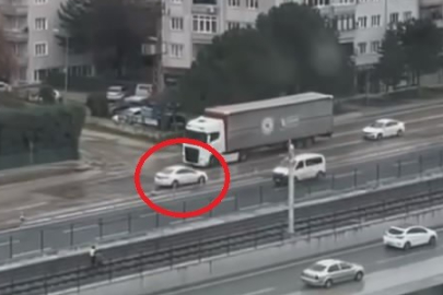 Bursa-Mudanya Yolu üzerinde şoke eden görüntü!