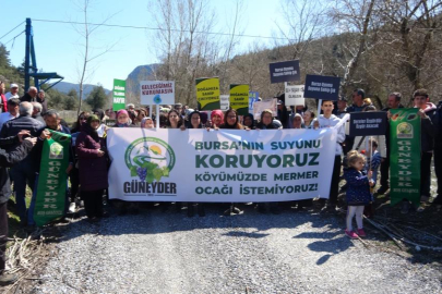 Dağgüney Köyü sakinleri, Kocasu Deresi'nin korunması için eylemde