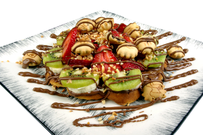 Renkli lezzet şöleni: Waffle