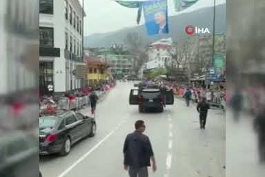 Recep Tayyip Erdoğan'a Bursa morali