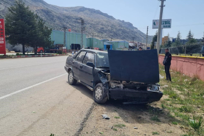 Hakimiyetini kaybeden araç yoldan çıktı, 1’i ağır 2 yaralı!