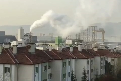 Fabrika dumanı isyan ettirdi!