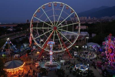 Bursa Kültürpark'ta bayram şenliği