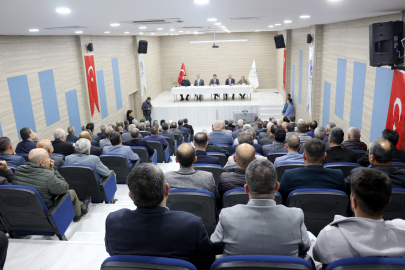 Bursa Karacabey'de muhtarlar toplantısı