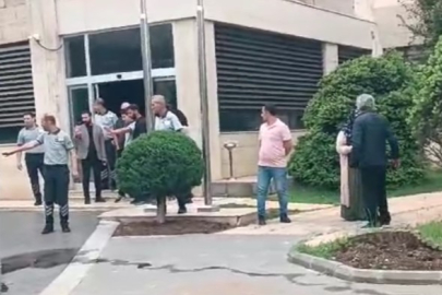 Batman Belediyesi önünde intihar girişimi!