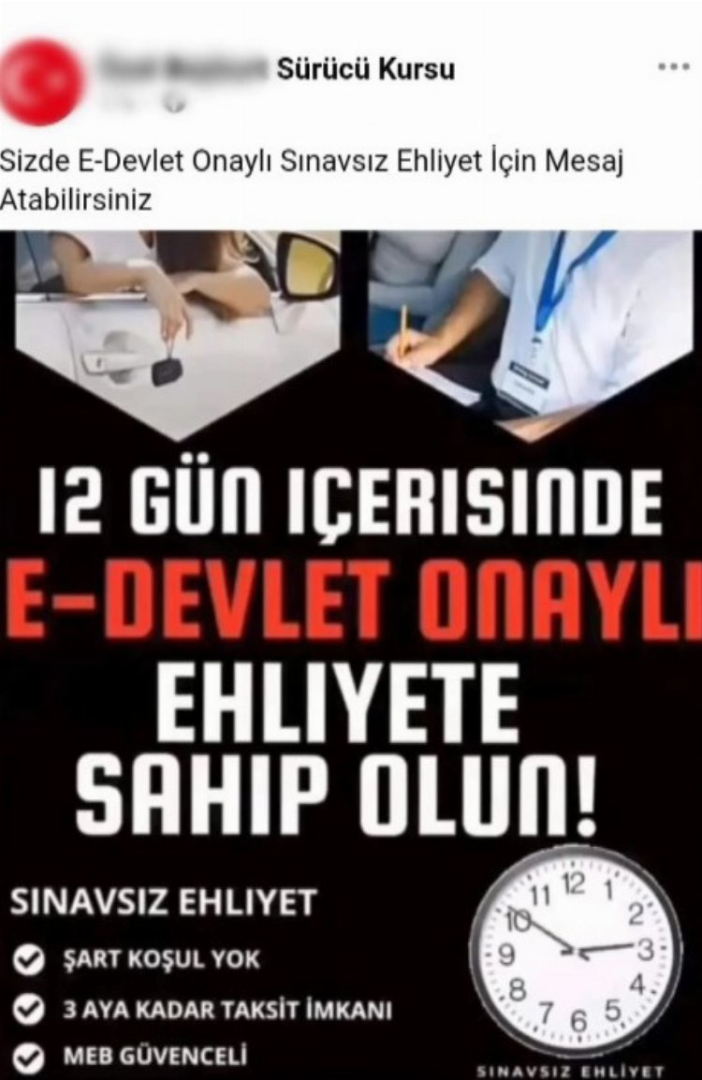 Dolandırıcılardan pes dedirten ehliyet oyunu!-Bursa Hayat Gazetesi-2