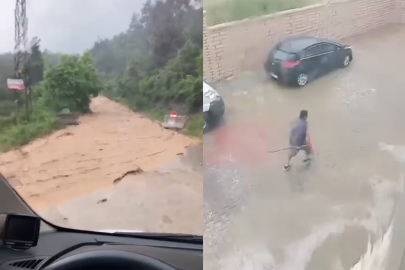Bursa'da ceviz büyüklüğünde dolu yağdı