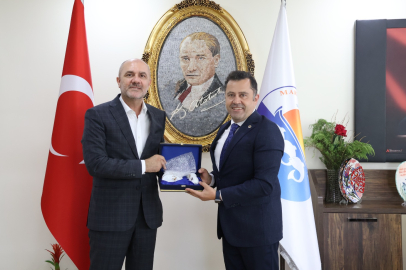 BursaSu Genel Müdürü Aydıngün'den Başkan Dinçer'e ziyaret!