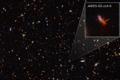 En uzak galaksi görüntülendi!