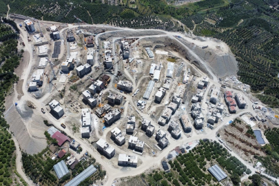 Hatay Samandağ'da TOKİ konutları beliriyor